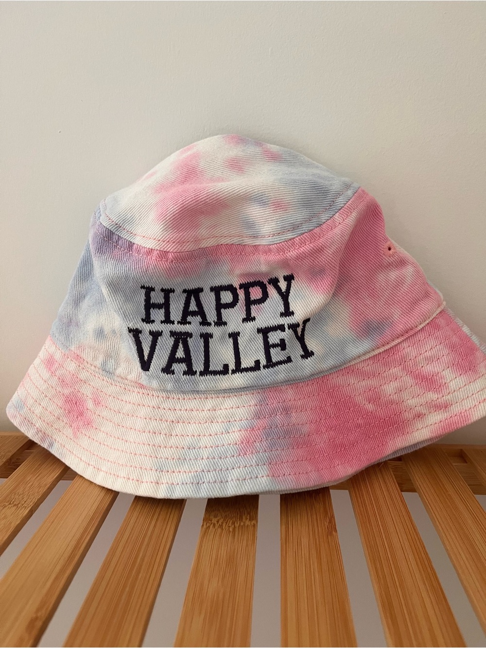 Tie-Dye “Happy Valley” Bucket Hat - OS